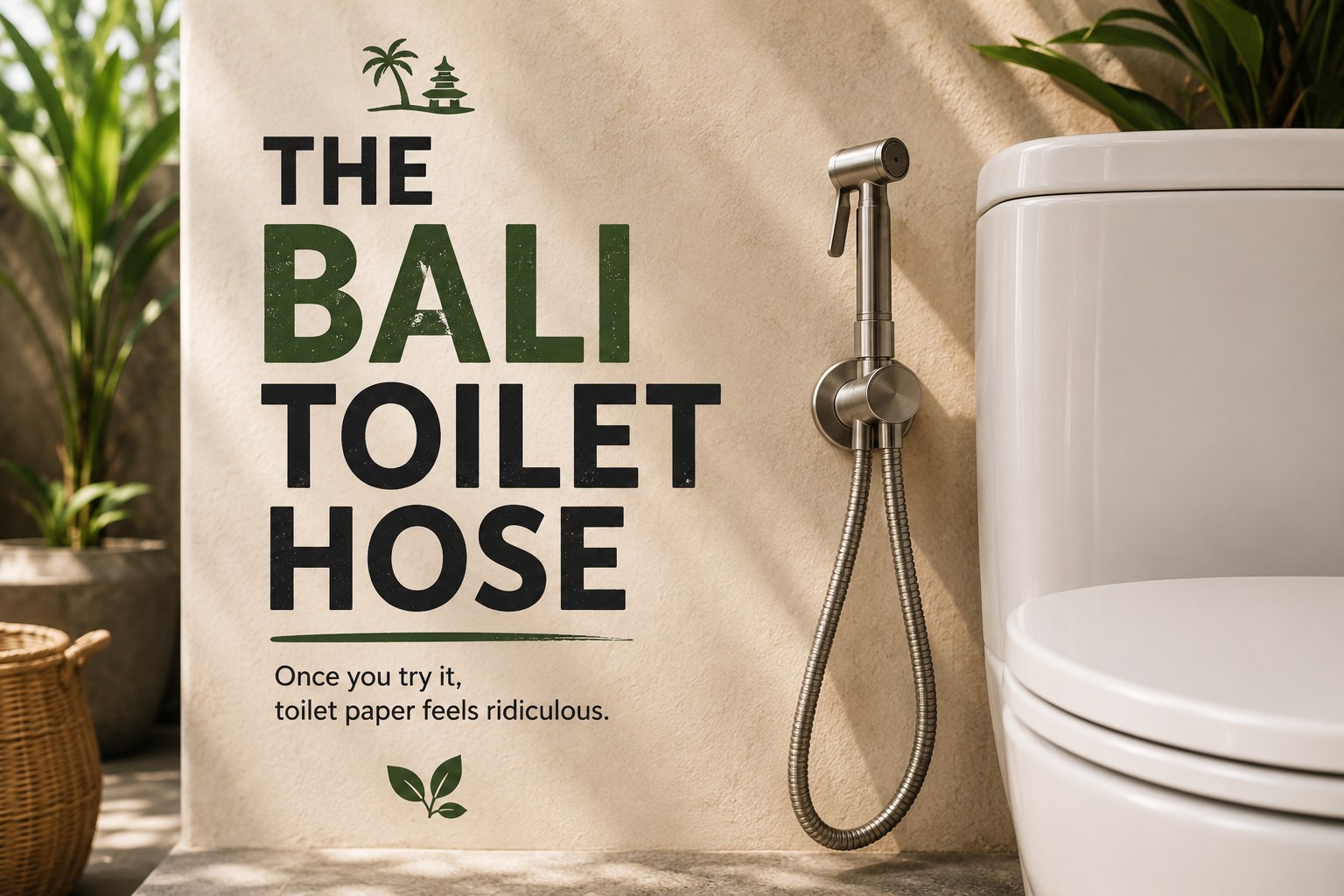The Bali Toilet Hose
